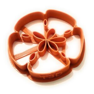 T3D Cookie Cutters Sand Dollar Cookie Cutter, Suitable for Cakes Biscuit and Fondant Cookie Mold for Homemade Treats