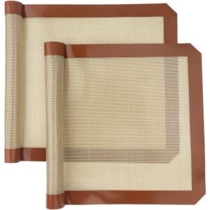 silicone baking mat, non stick cookie sheet reusable silicone mats for baking