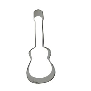acoustic guitar metal cookie cutter (4.5 inch)