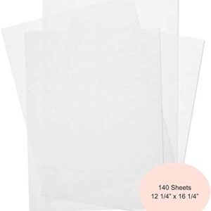 Kana 8 1/4" x 11 1/4" Parchment Paper -140 Pre-cut Sheets - For Cooking, Baking, Panini Press, Toaster oven, Food dehydrator