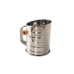 nordic ware flour sifter, 3-cup, stainless steel