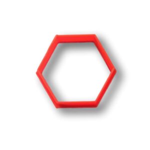 Hexagon Cookie Cutter (4 Inch)