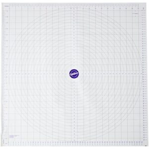 wilton measuring mat, polyester, white, 60.4 cm x 59.1 cm