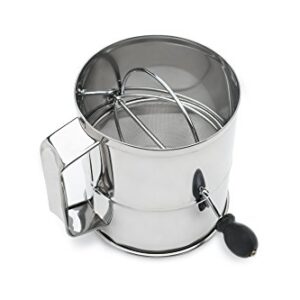 Fox Run Flour Sifter, Stainless Steel, 8-Cup