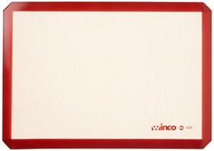 winco silicone baking mat, square 16-3/8 by 24-1/2-inch