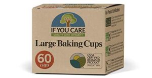 if you care baking cups,brown 2.5in, 60 ct