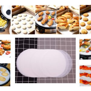 Parchment Rounds 200 Counts Precut Round Parchment Paper 10 Inch Baking Paper Liners for Oven, Air Fryer, Pans