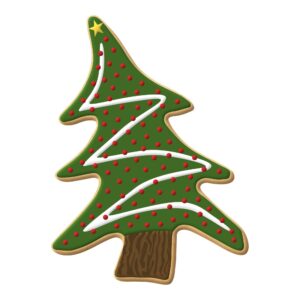 Foose Pine Tree Cookie Cutter 3.5 Inch –Tin Plated Steel Cookie Cutters – Pine Tree Cookie Mold