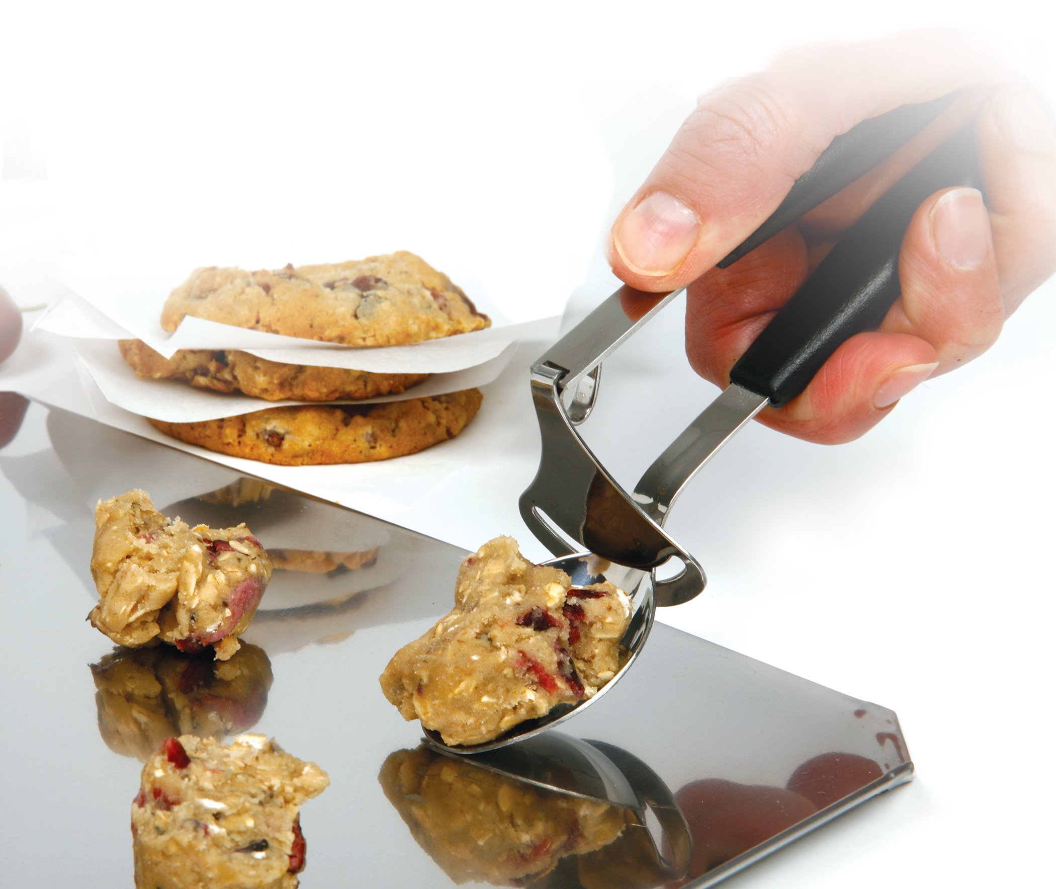 Norpro Scoop and Release Cookie Dropper, 7.5in/19cm, As Shown