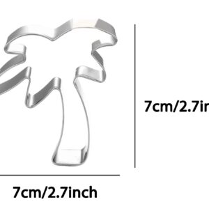 ZDYWY Palm Coconut Tree Shaped Cookie Cutter