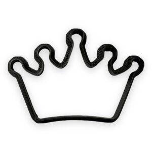 crown cookie cutter with easy to push design (4 inch)
