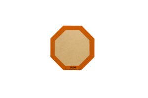 silpat the original non-stick silicone microwave baking mat, 10.25" diameter octagon