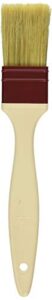 matfer bourgeat natural pastry and basting brush, flat, commercial grade with exoglass handle, 1 1/2"