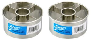 ateco 3-1/2-inch stainless steel doughnut cutter (set of 2)
