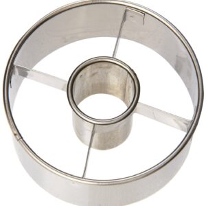 Ateco 3-1/2-Inch Stainless Steel Doughnut Cutter (Set of 2)