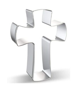 wjsyshop crucifix cross crucifixion shaped cookie cutter - a