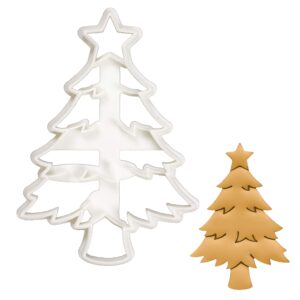 christmas tree cookie cutter, 1 piece - bakerlogy