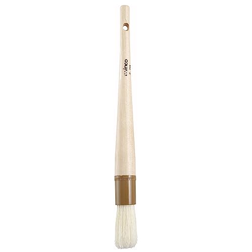 Winco Round Pastry and Basting Brush, 1-Inch