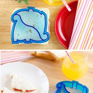 Fashionclubs Kids Sandwich And Bread Press Cutter Maker Mould (dinosaur)