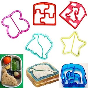 Fashionclubs Kids Sandwich And Bread Press Cutter Maker Mould (dinosaur)