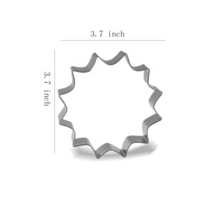 3.7 inch Spider Web Cookie Cutter - Stainless Steel