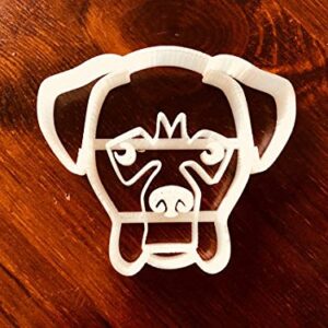 Boxer Cookie Cutter and Dog Treat Cutter - Face - 3 inch