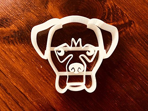 Boxer Cookie Cutter and Dog Treat Cutter - Face - 3 inch