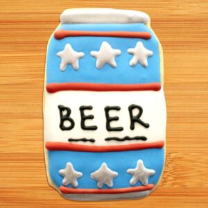 Soda Beer Can Cookie Cutter 4 Inch - Made in the USA – Cookie Cutters Tin Plated Steel Soda Beer Can Cookie Mold