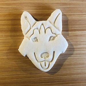 Husky Cookie Cutter and Dog Treat Cutter - Face - 3 inch