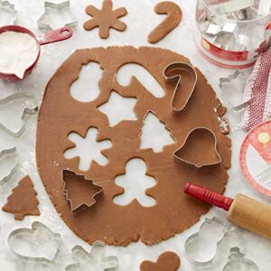 Wilton Holiday Shapes Metal Christmas Cookie Cutter Set, 18-Piece