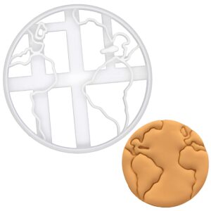 earth cookie cutter, 1 piece - bakerlogy