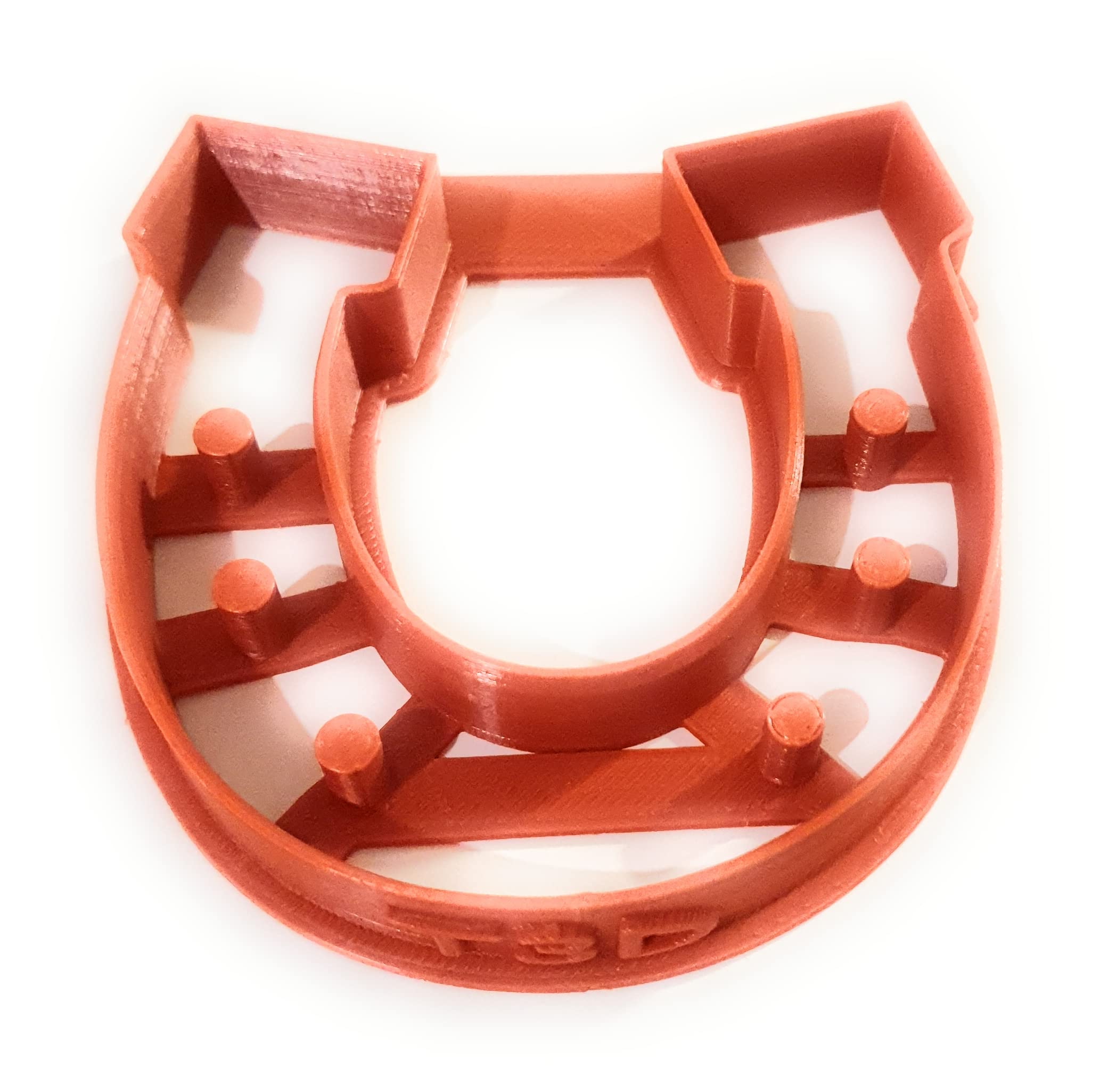 T3D Cookie Cutters Horseshoe Cookie Cutter, Suitable for Cakes Biscuit and Fondant Cookie Mold for Homemade Treats 3.53*3.49*0.55inch