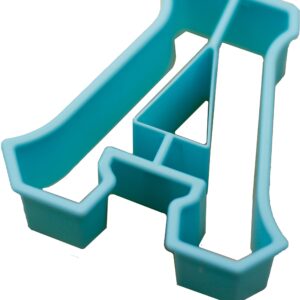 Live Greek, Greek Alphabet Letter Shaped Cookie Cutter, ALPHA Shape, 3 Inches Long, for Big Sis/Lil Sis, Fundraising, Parties, Sororities, Fraternities, Panhellenic, Art Stencil 1pc