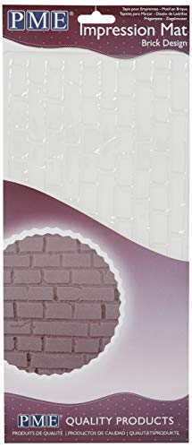 PME Brick Design Impression Mat for Cake Decorating