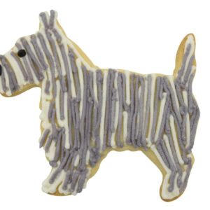 CybrTrayd 6 Piece It's a Dog's Life Cookie Cutter Set, Metallic