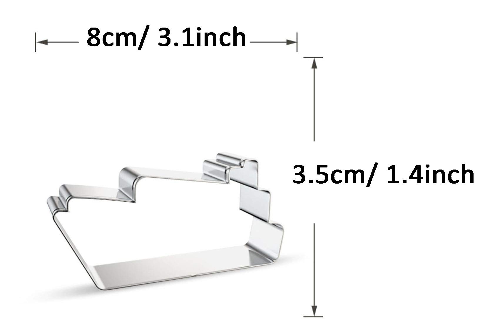 WJSYSHOP Yacht Ship Cookie Cutter