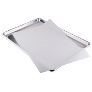safepro pl, 16x24-inch quinlon parchment paper bakery liners, baking parchment sheets, paper grease resistant liner (500)