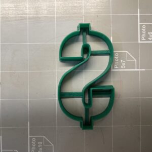 Dollar Sign Cookie Cutter