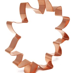 Sunflower Head Copper Cookie Cutter