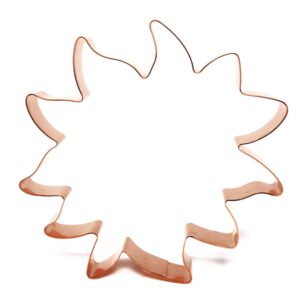 Sunflower Head Copper Cookie Cutter