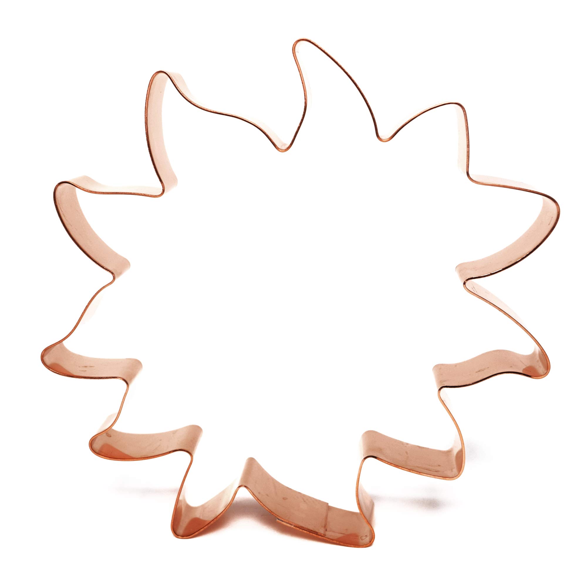 Sunflower Head Copper Cookie Cutter