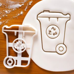 Rubbish Wheelie cookie cutter, 1 piece - Bakerlogy