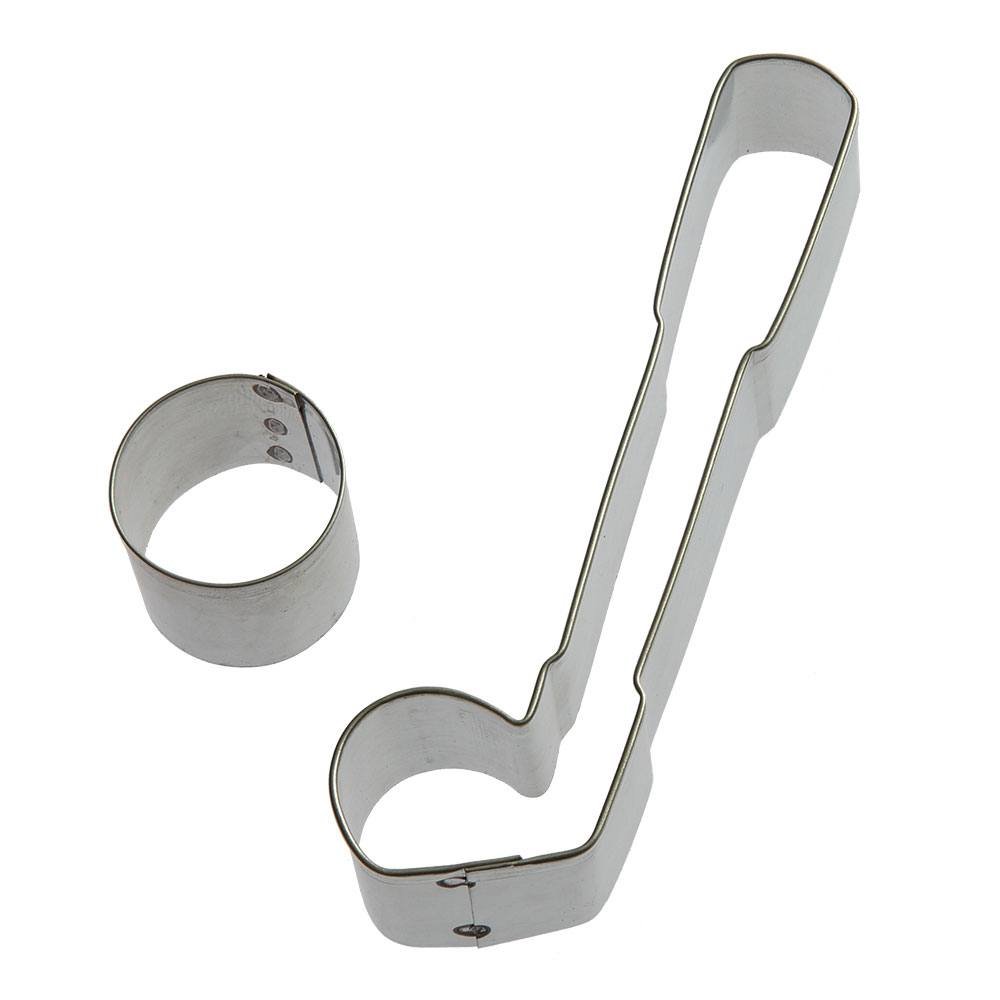 Hole In One Cookie Cutter 2 Pc Set – Golf Club, Round Ball Cookie Cutters Hand Made in the USA from Tin Plated Steel