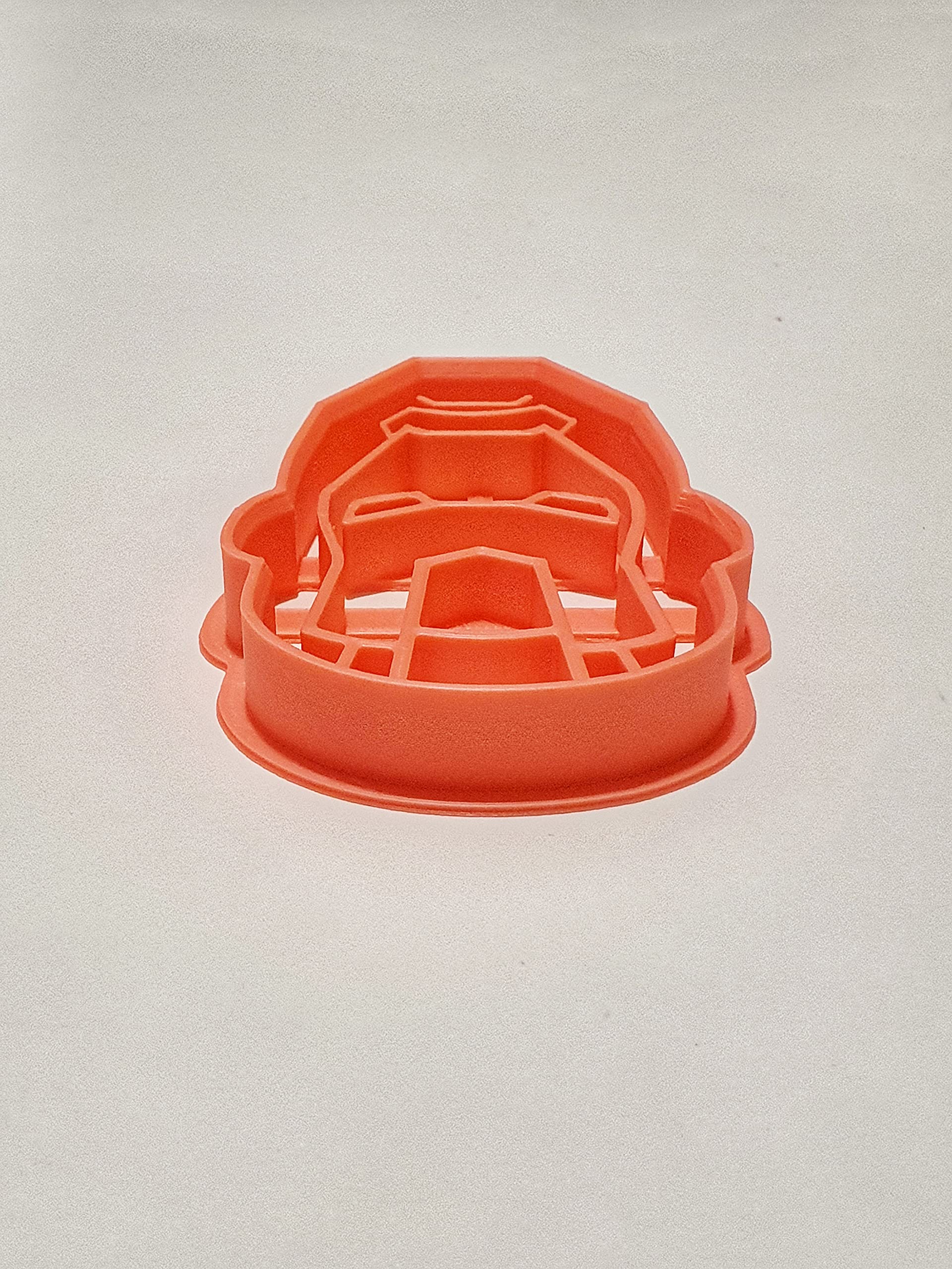 T3D Cookie Cutters Ironman Cookie Cutter, Suitable for Cakes Biscuit and Fondant Cookie Mold for Homemade Treats, 2.61 inch x 3.46 inch x 0.55 inch