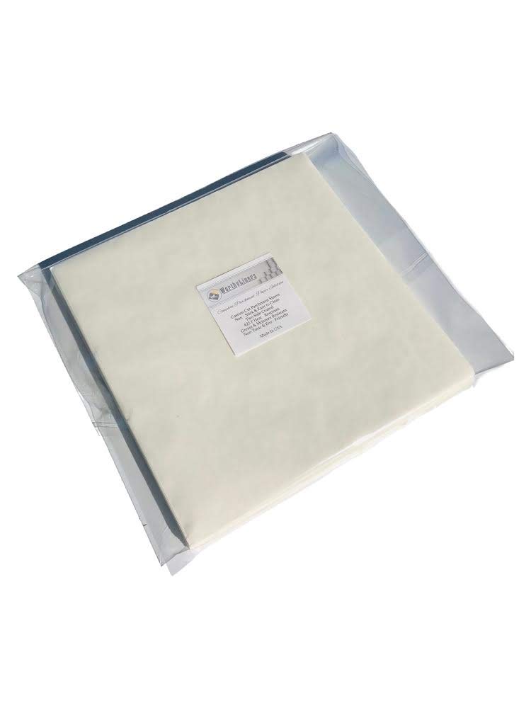 15"x15" Parchment Paper Baking Pan Squares 100 Sheets