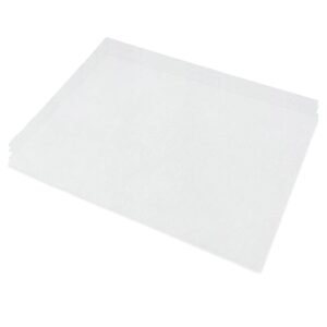 mulmehË premium quilon coated parchment pan liner baking sheets, 12 x 16″, white, 1000 per pack