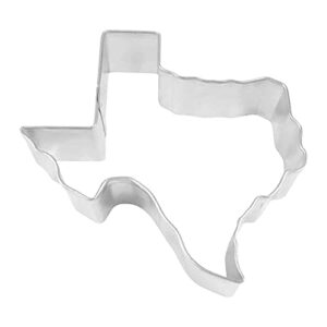 texas state 3.5 inch cookie cutter from the cookie cutter shop – tin plated steel cookie cutter