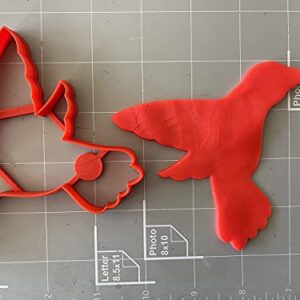 Hummingbird Cookie Cutter (4.0 Inch)