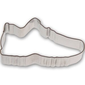 r&m sneaker 4" cookie cutter in durable, economical, tinplated steel