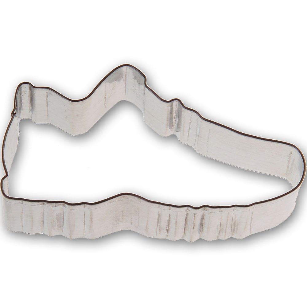 R&M Sneaker 4" Cookie Cutter in Durable, Economical, Tinplated Steel